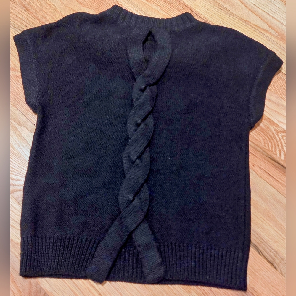 Anne Fontaine Syrine Black Knit Sweater